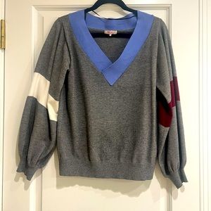 Parker Grey Maxwell Sweater. Size M